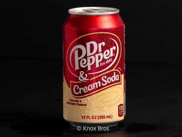 Dr Pepper Cream Soda 12oz.
